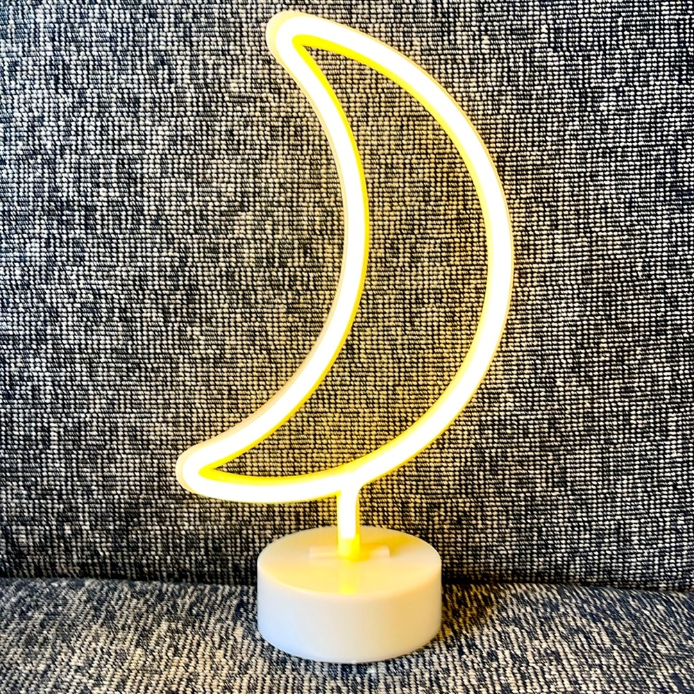 LED moon battery operated